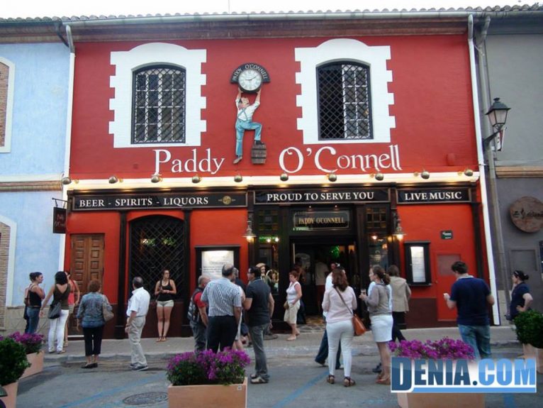 Paddy O'Connell Dénia, Irish Pub