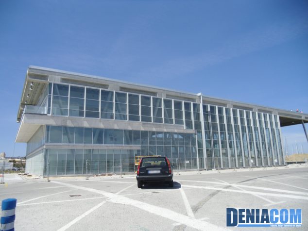 Estación Marítima de Dénia en obras