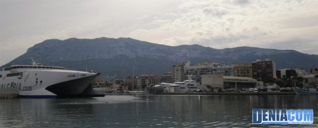 Puerto de Dénia Vista desde el Portet