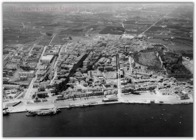 Puerto de Dénia en el los años 60