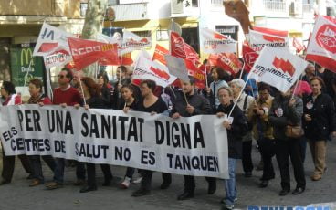 12 Huelga General en Dénia 14N Manifestación