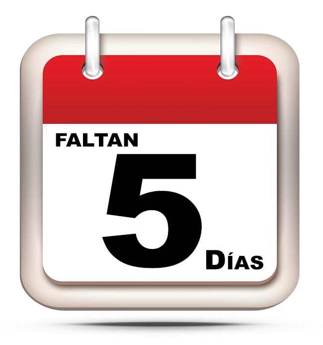 Cuenta atrás 5 Días 2