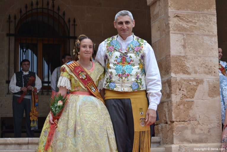 Corte de Honor de la Fallera Mayor Infantil - Zaira Pastor