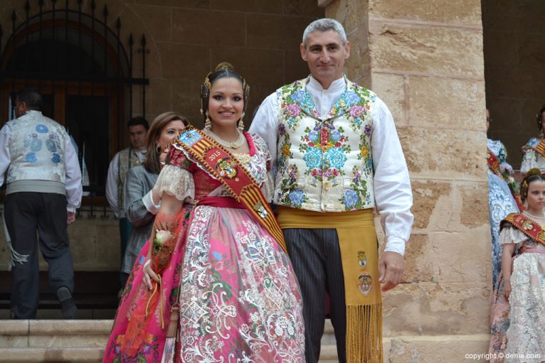 Corte de Honor de la Fallera Mayor - Pilar Ramírez