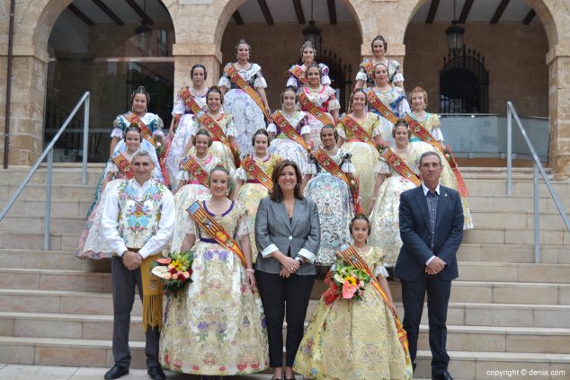 36 Proclamación de las Falleras Mayores de Dénia 2015