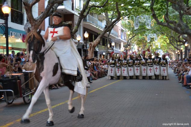 12 Desfile de gala Dénia 2014 Filà Templaris