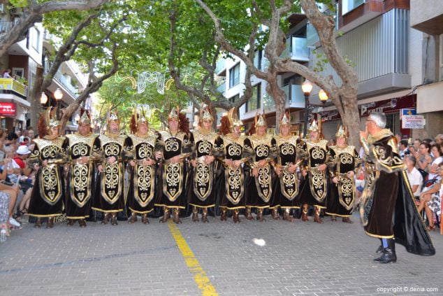 17 Desfile de gala Dénia 2014 Filà Mozárabes