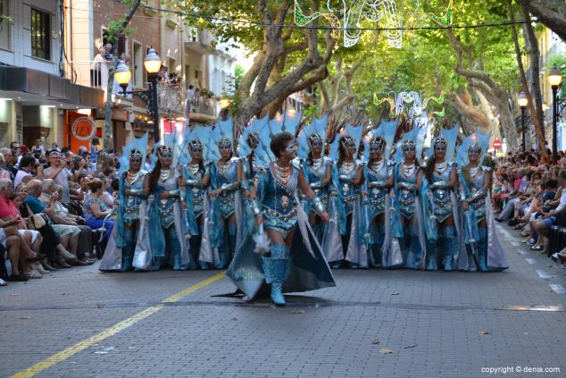 19 Desfile de gala Dénia 2014 Filà Almogàvers