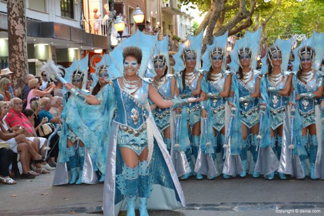 20 Desfile de gala Dénia 2014 Filà Almogàvers