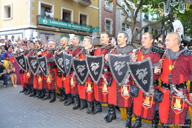 28 Desfile de gala Dénia 2014 Filà Deniers