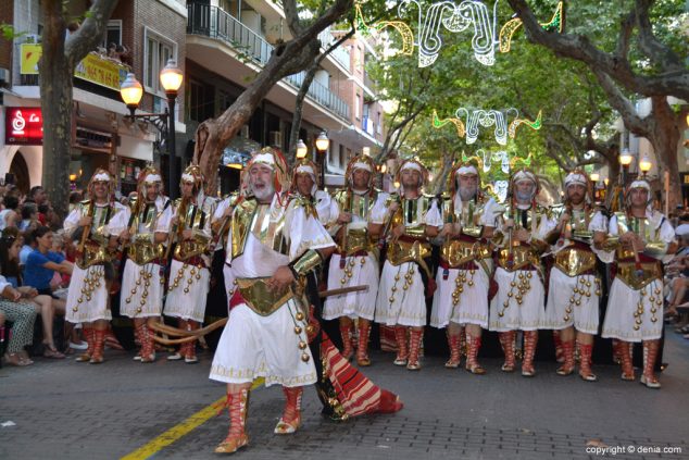 32 Desfile de gala Dénia 2014 Filà Deniers