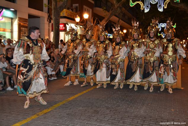 33 Desfile de gala Dénia 2014 Mayorales de Sant Roc