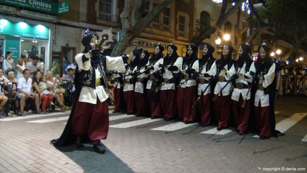 44 Desfile de gala Dénia 2014 Filà Abencerrajes