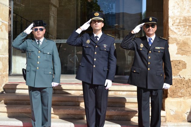 05 Cuerpos de seguridad en el acto del Día de la Comunitat Valenciana