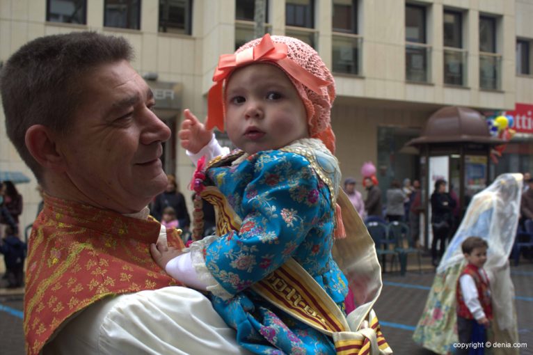 Ofrenda Flores Fallas Dénia 2015 - Falla Oeste