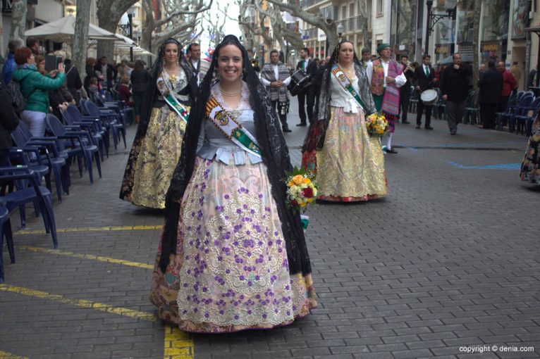 Ofrenda Flores Fallas Dénia 2015 - Junta Local fallera