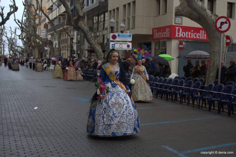 Ofrenda Flores Fallas Dénia 2015 - Falla Saladar