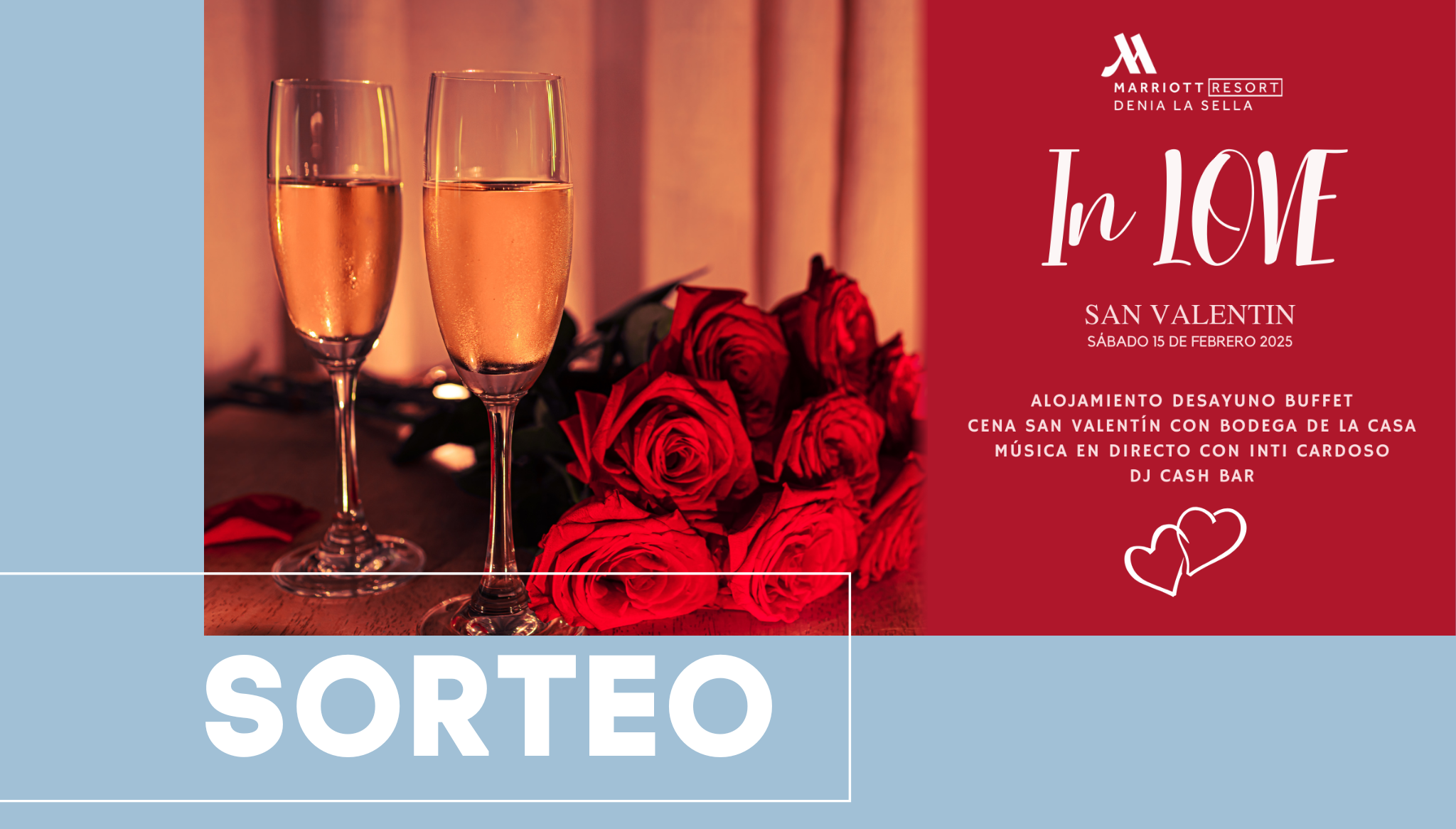 Sorteo Marriott San Valentín FB