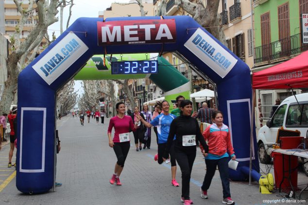 158 2º Marcha Solidaria Deniacom a favor del CEE Raquel Payà llegada a meta