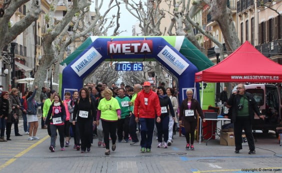 2º Marcha Solidaria Raquel Payà - salida de los caminantes