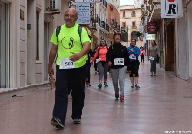 66 2º Marcha Solidaria Deniacom a favor del CEE Raquel Payà caminantes