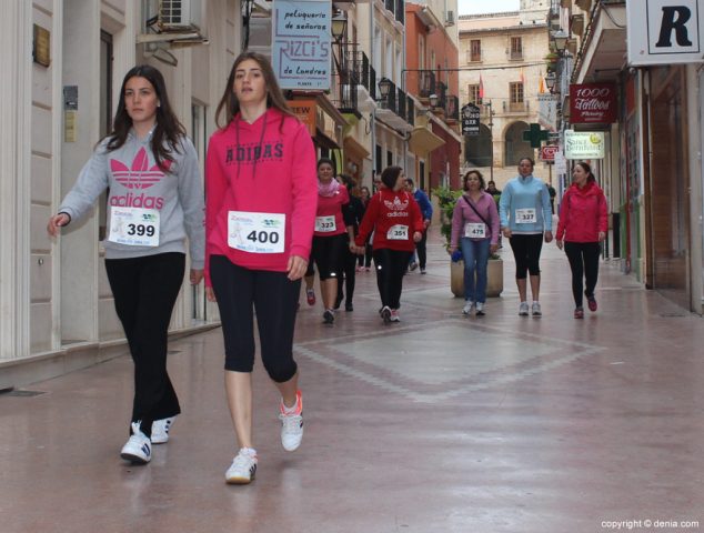 73 2º Marcha Solidaria Deniacom a favor del CEE Raquel Payà caminantes