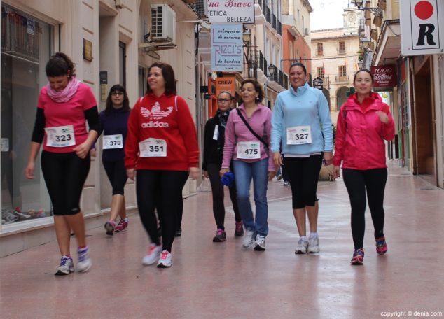 74 2º Marcha Solidaria Deniacom a favor del CEE Raquel Payà caminantes