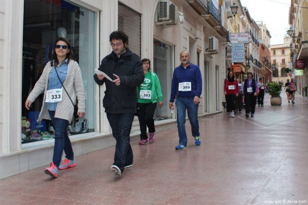 88 2º Marcha Solidaria Deniacom a favor del CEE Raquel Payà caminantes