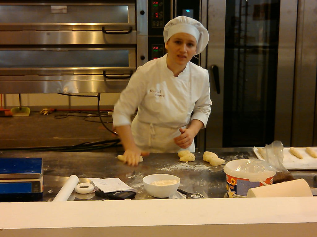 Raquel López Van Beek en el Campeonato Nacional de Panaderos Artesanos