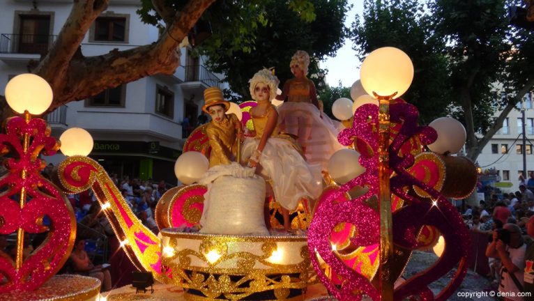 82 Carrozas Dénia 2015 - Carroza Port Rotes