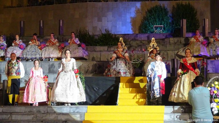 Presentación Falleras Mayores de Dénia 2016 - Falla Darrere del Castell