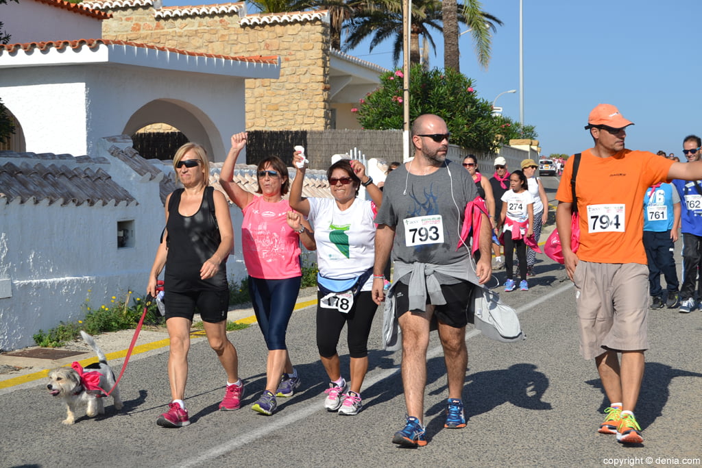 Caminata solidaria AECC – Caminantes