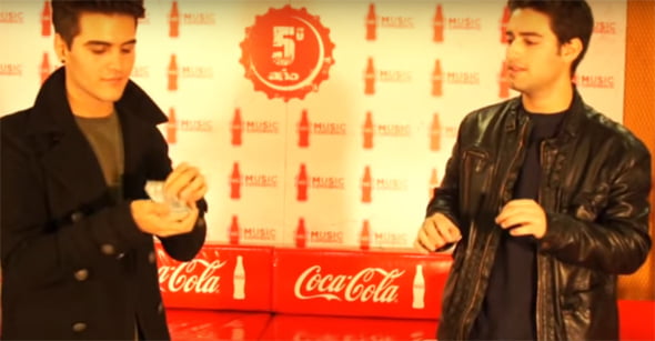 Magia en el Coca Cola Music Experience