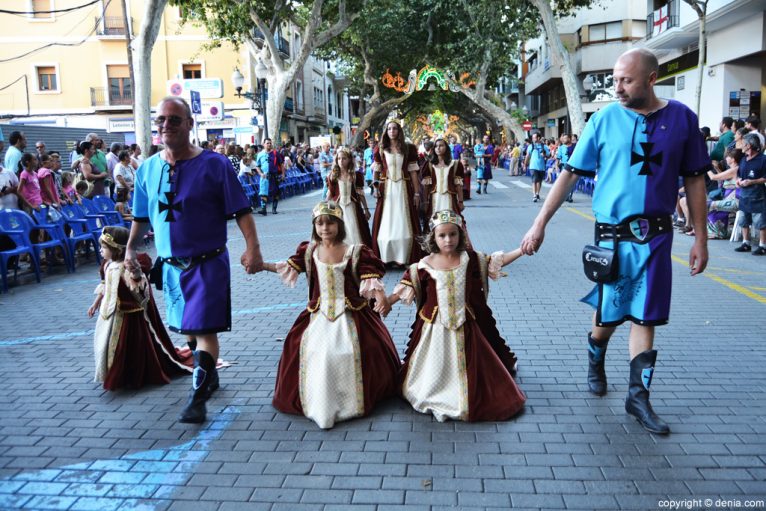 Desfile Infantil Dénia 2016 - Filà Creuats