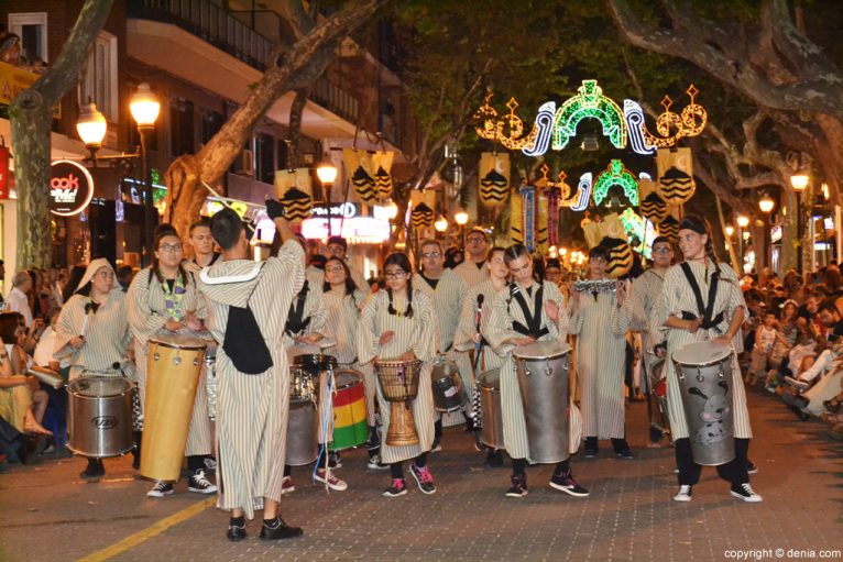 Capitanía mora Filà Walies - Percusión anunciado la capita´nia