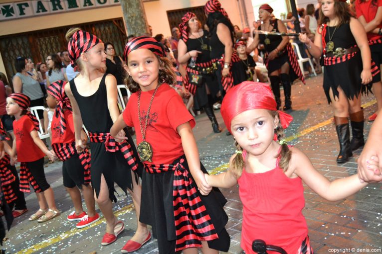 Desfile Infantil Dénia 2016 - Filà Piratas Berberiscas