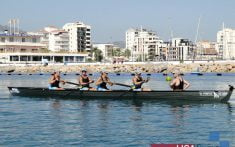 veteranos del club boga en la regata de gandia