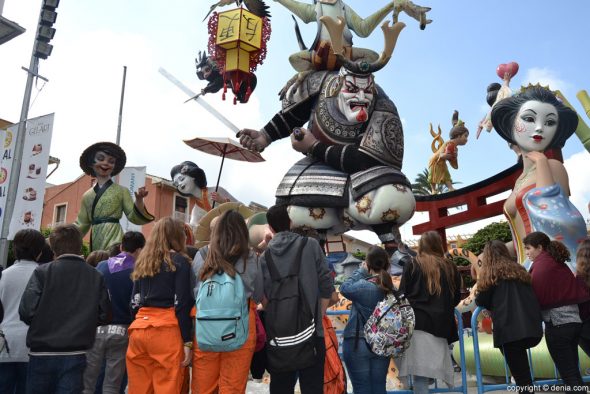 17 segundo dia de planta en denia falla centro