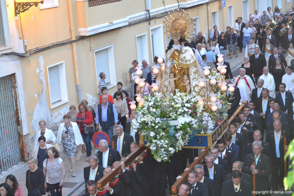 Procesión de la Mare de Déu dels Desemparats 2017 – Paso por Fora Mur