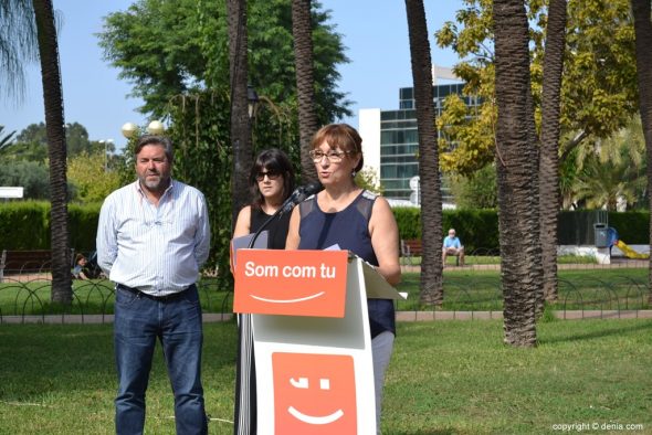 9 doctubre compromis per denia presentadora