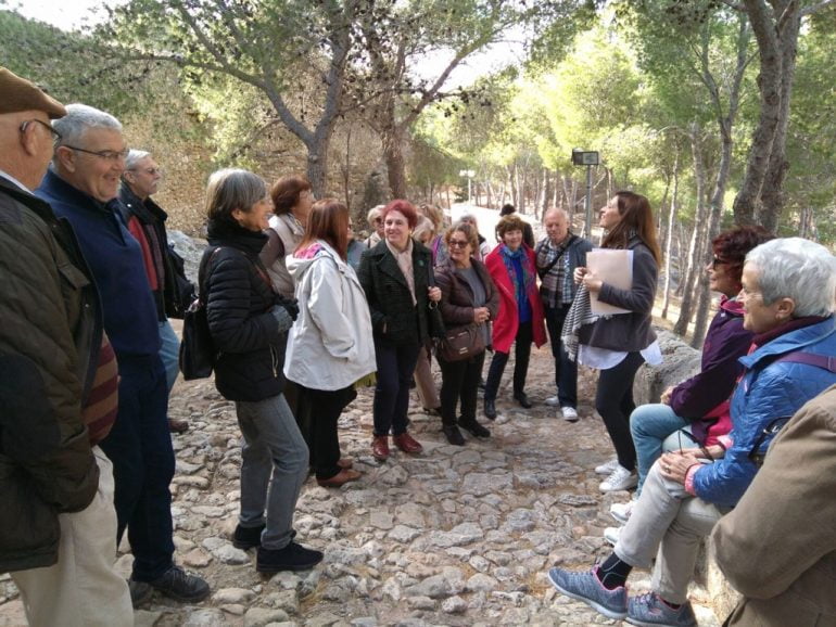 Excursión de la UNED Senior al Castillo de Dénia