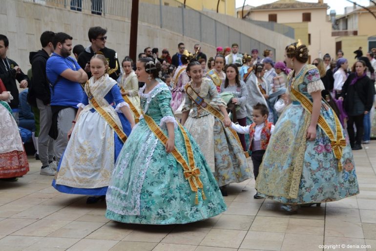 Pleitesias a las falleras mayores de Dénia - Falla Les Roques