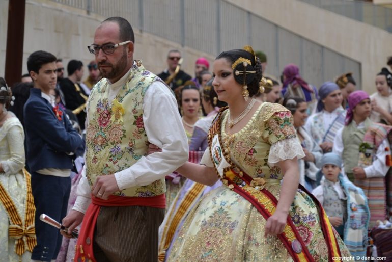 Pleitesias a las falleras mayores de Dénia - Falla Les Roques