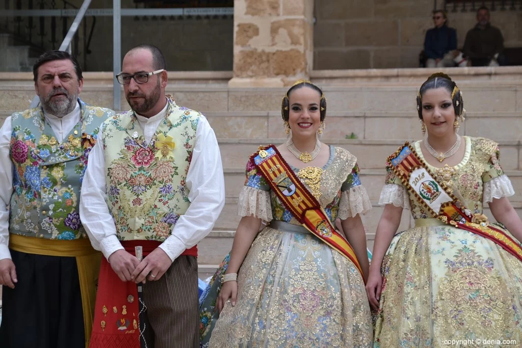 Pleitesias a las falleras mayores de Dénia – Falla Les Roques