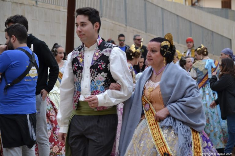 Pleitesias a las falleras mayores de Dénia - Falla Les Roques