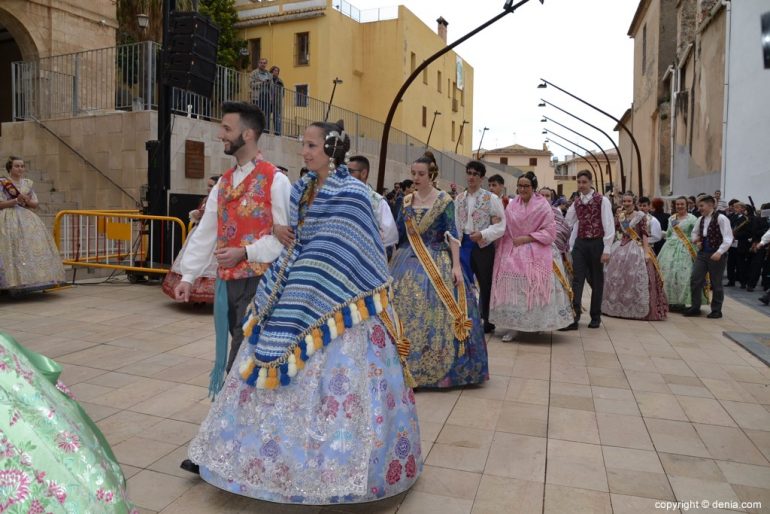 Pleitesias a las falleras mayores de Dénia - Falla Les Roques