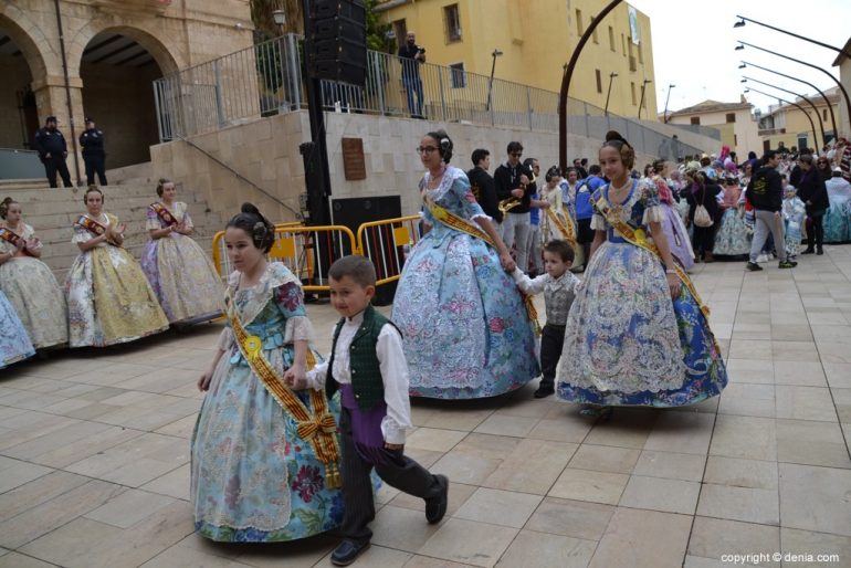 Pleitesias a las falleras mayores de Dénia - Falla Darrere del Castell