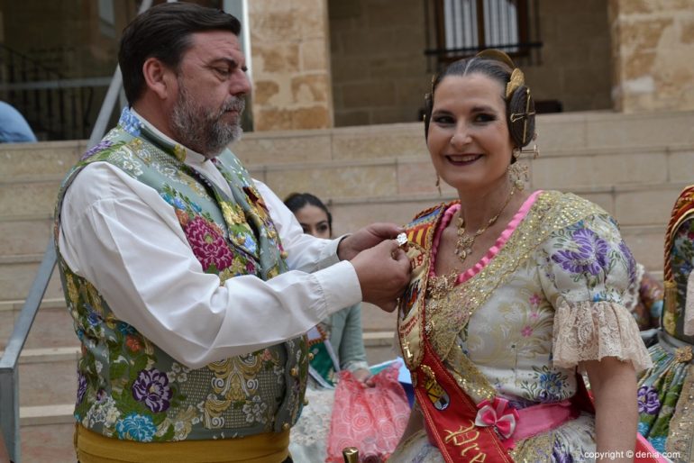 Pleitesias a las falleras mayores de Dénia - Falla Darrere del Castell