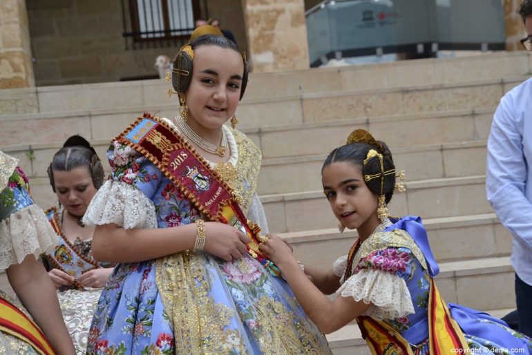 Pleitesias a las falleras mayores de Dénia - Falla Baix la Mar