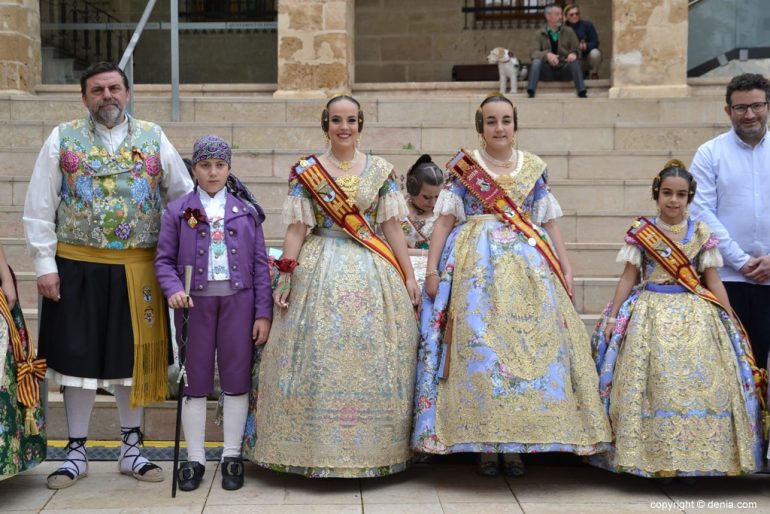 Pleitesias a las falleras mayores de Dénia - Falla Baix la Mar